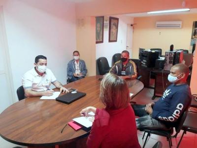 Visita de trabajo del Director General a la UEB DIVEP Pinar del Río